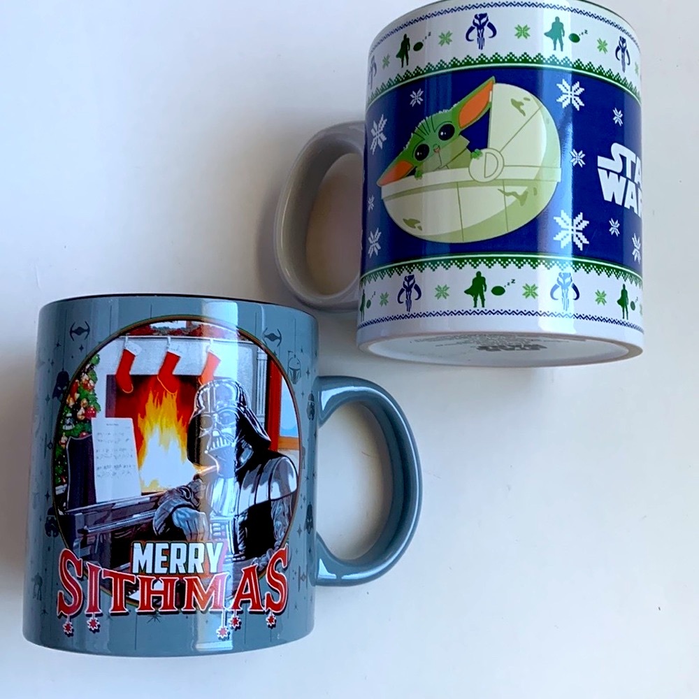 STAR WARS Holiday Mug Bundle Set 20oz